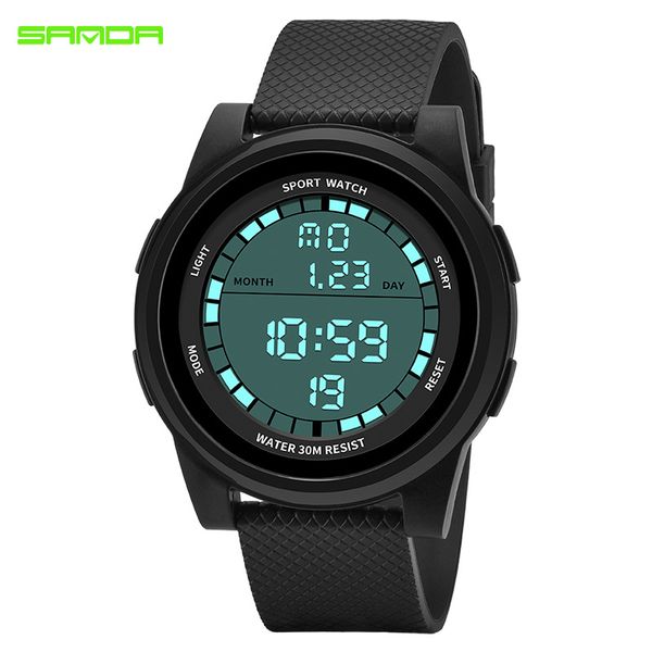 sanda korean version waterproof electronic watch male students outdoor sports special forces multifunctional watch, Blue
sanda korean version waterproof electronic watch male students outdoor sports special forces multifunctional watch, Blue