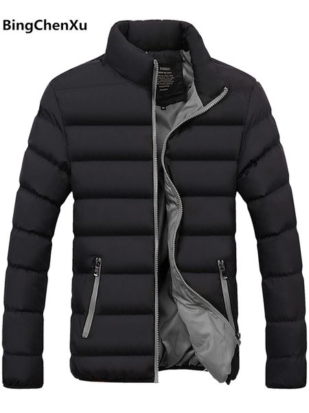new men winter jacket coat fashion quality cotton padded windproof coats thick warm soft brand clothing male down parkas 1950, Black
new men winter jacket coat fashion quality cotton padded windproof coats thick warm soft brand clothing male down parkas 1950, Black
