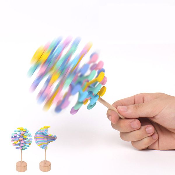 wooden helicone magic wand stress relief toy rotating lollipop creative art decor for home office school decompression boy girls
wooden helicone magic wand stress relief toy rotating lollipop creative art decor for home office school decompression boy girls