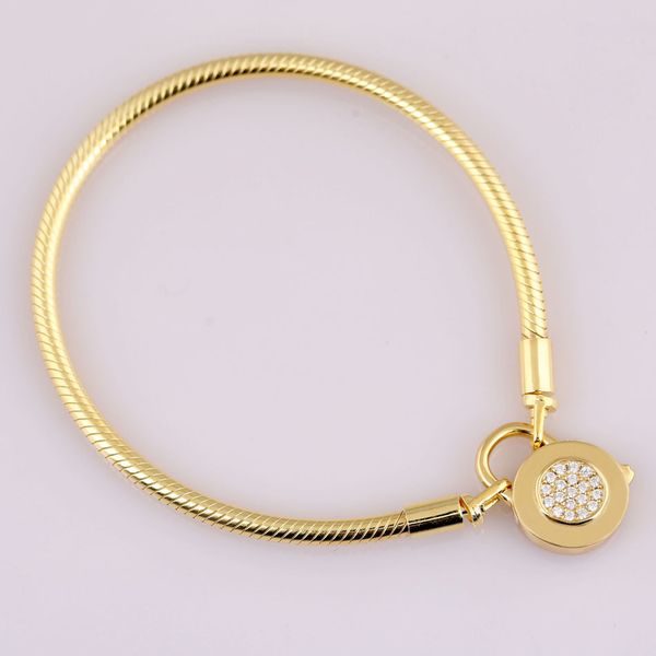 original gold color signature padlock smooth snake bracelet bangle fit 925 sterling silver bead charm diy europe jewelry, Golden;silver
original gold color signature padlock smooth snake bracelet bangle fit 925 sterling silver bead charm diy europe jewelry, Golden;silver
