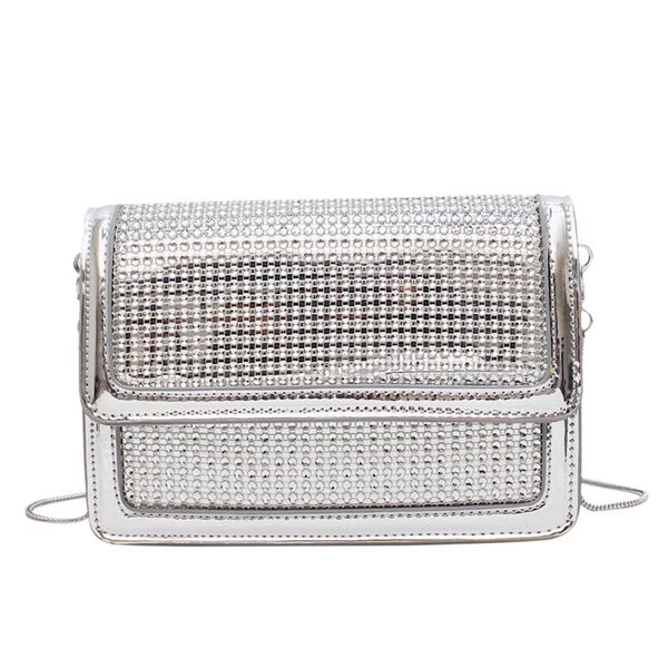 sliver shiny dense rivet punk party shoulder bag women's simple all-purpose small square bag single shoulder messenger bags
sliver shiny dense rivet punk party shoulder bag women's simple all-purpose small square bag single shoulder messenger bags