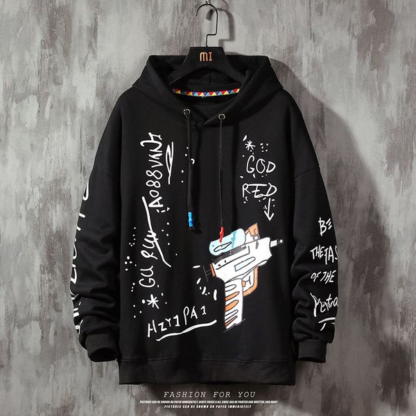 hoodies men water pistol print pullover sweatshirts hoodies men hipster streetwear hoodie, Black
hoodies men water pistol print pullover sweatshirts hoodies men hipster streetwear hoodie, Black