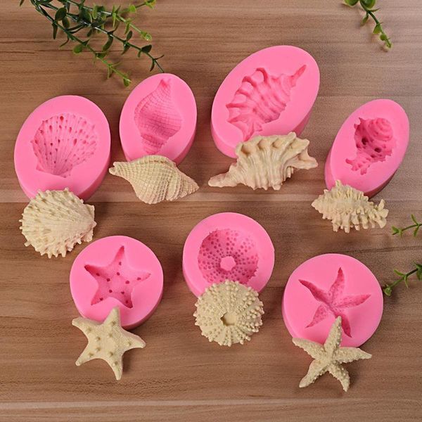 new marine series pearl conch starfish shells shellfish silicone mold seven kinds marine felly cake baking mold candle soap
new marine series pearl conch starfish shells shellfish silicone mold seven kinds marine felly cake baking mold candle soap