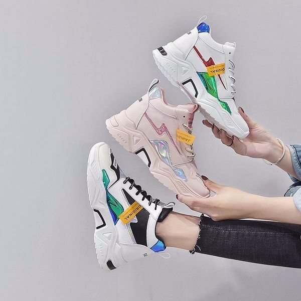 sneakers women fashion platform lace-up round toe shoes mesh vulcanize shoes lace up womens sport female trainers z14-70, Black
sneakers women fashion platform lace-up round toe shoes mesh vulcanize shoes lace up womens sport female trainers z14-70, Black