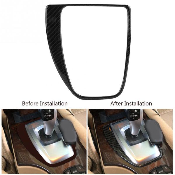 car styling carbon fiber lhd car interior center gear shift control panel cover frame trim for e60 2008-2010 5 series
car styling carbon fiber lhd car interior center gear shift control panel cover frame trim for e60 2008-2010 5 series