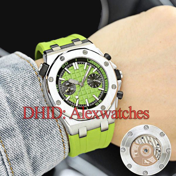 luxury watch montre de luxe mens designer watches mechanical automatic watch sapphire green dial rubber strap 42mm steel sport wristwatches, Slivery;brown
luxury watch montre de luxe mens designer watches mechanical automatic watch sapphire green dial rubber strap 42mm steel sport wristwatches, Slivery;brown