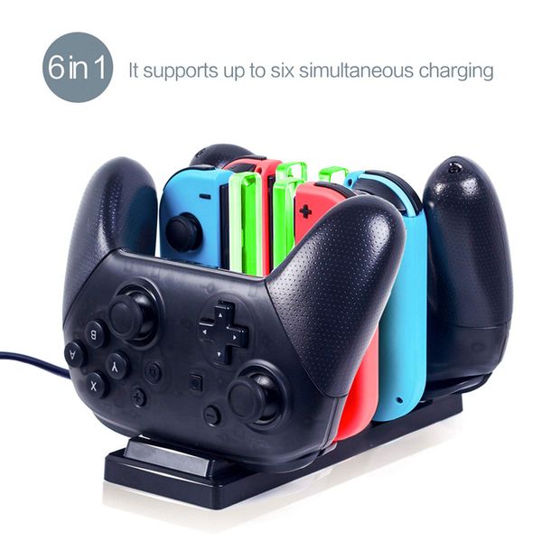 Зарядное устройство высокого качества для контроллеров Nintendo Switch Joy-Con и контролле 
Зарядное устройство высокого качества для контроллеров Nintendo Switch Joy-Con и контролле