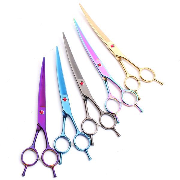 7inch 19.5cm customized logo jp titanium pets hair clippers up curved cutting shears grooming-for-dog hairdresser for dogs
7inch 19.5cm customized logo jp titanium pets hair clippers up curved cutting shears grooming-for-dog hairdresser for dogs