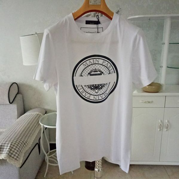 2020 designer brand tshirt for mens short sleeve solid color luxury summer tee womens designer t shirt clothing xs-2xl, White
2020 designer brand tshirt for mens short sleeve solid color luxury summer tee womens designer t shirt clothing xs-2xl, White