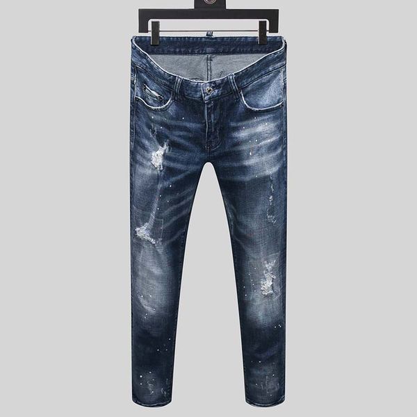 mens designer jeans denim luxury black cotton skinny ripped pants the version navy old fashion italy brand bike new, Blue
mens designer jeans denim luxury black cotton skinny ripped pants the version navy old fashion italy brand bike new, Blue