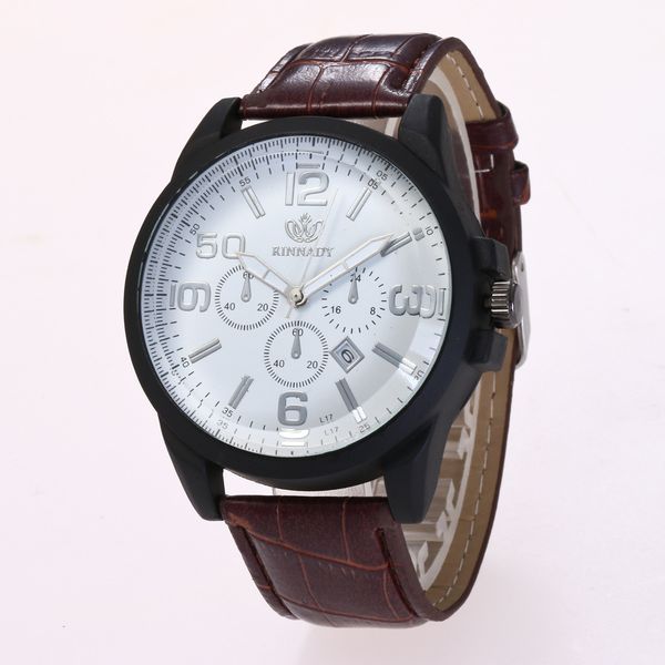 men's watches business leather strap wristwatch false digital calendar quartz watch luxury fahsion male clock relogio masculino, Slivery;brown
men's watches business leather strap wristwatch false digital calendar quartz watch luxury fahsion male clock relogio masculino, Slivery;brown