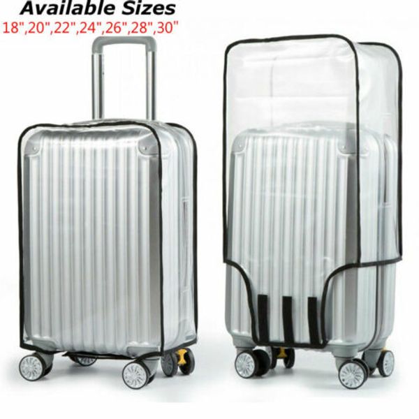 universal waterproof pvc transparent protective luggage suitcase cover case travel anti scratch bag, Red;brown
universal waterproof pvc transparent protective luggage suitcase cover case travel anti scratch bag, Red;brown