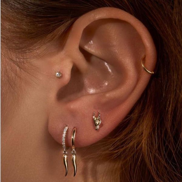 2020 unique design women stud 100% 925 sterling silver mini small hand earring multi piercing stud, Golden;silver
2020 unique design women stud 100% 925 sterling silver mini small hand earring multi piercing stud, Golden;silver