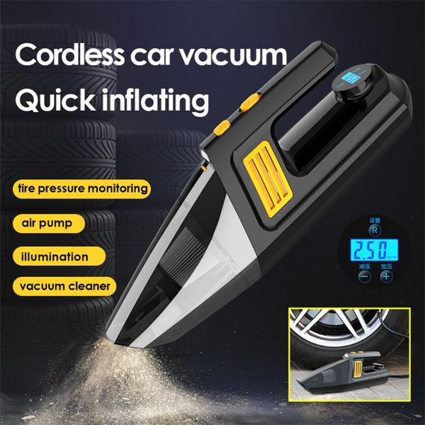 four in one vehicle vacuum cleaner air pump multi-functional dry and wet digital display lighting handheld tire cleaner vacuums
four in one vehicle vacuum cleaner air pump multi-functional dry and wet digital display lighting handheld tire cleaner vacuums
