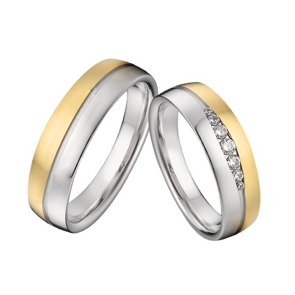 2019 ladies love alliances men's wedding band promise rings for couples gold color anniversary engagement rings set for women, Slivery;golden
2019 ladies love alliances men's wedding band promise rings for couples gold color anniversary engagement rings set for women, Slivery;golden
