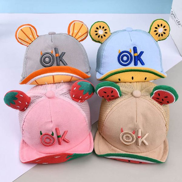 baby girls boys hat letters kids baseball cap cotton adjustable cute summer meash fruits ear sun hats girls caps, Yellow
baby girls boys hat letters kids baseball cap cotton adjustable cute summer meash fruits ear sun hats girls caps, Yellow