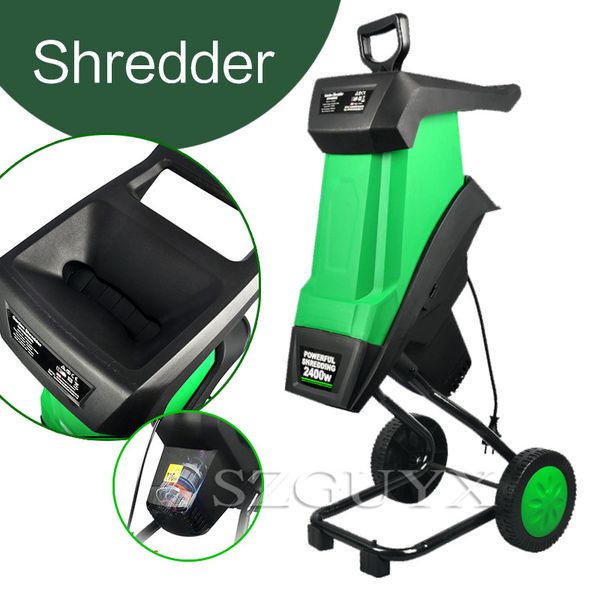 220v / 2400w высокой мощности электрический измельчитель многофункциональный лист филиал измельчитель садовый инструмент дробилка древесины
220v / 2400w высокой мощности электрический измельчитель многофункциональный лист филиал измельчитель садовый инструмент дробилка древесины