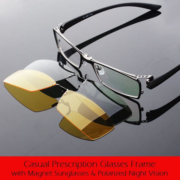 wholesale- driving myopia frame day and night polarized sunglasses prescription glasses frames, Silver
wholesale- driving myopia frame day and night polarized sunglasses prescription glasses frames, Silver