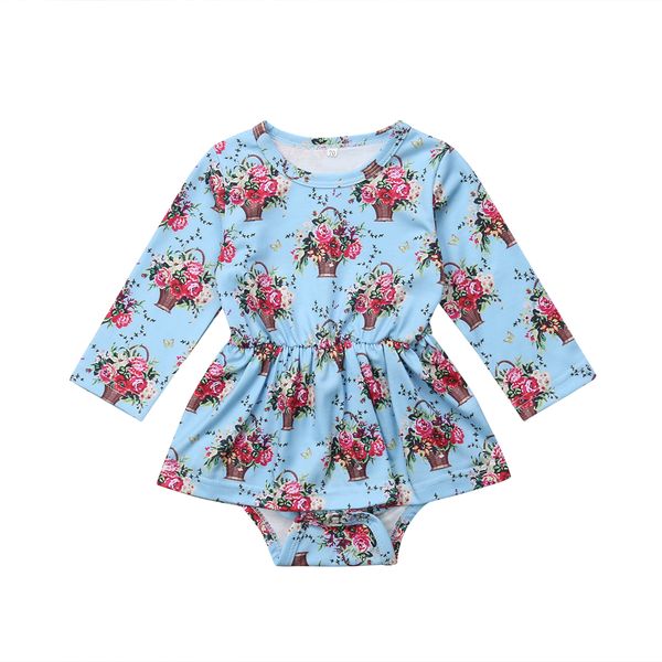 newborn kids baby girl infant toddlers girl long sleeve floral romper jumpsuit dress spring fall clothes outfits, Blue
newborn kids baby girl infant toddlers girl long sleeve floral romper jumpsuit dress spring fall clothes outfits, Blue