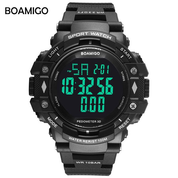 boamigo sport watch men digital fitness 10bar waterproof chronograph wristwatch swimming running watch fashion new, Slivery;brown
boamigo sport watch men digital fitness 10bar waterproof chronograph wristwatch swimming running watch fashion new, Slivery;brown