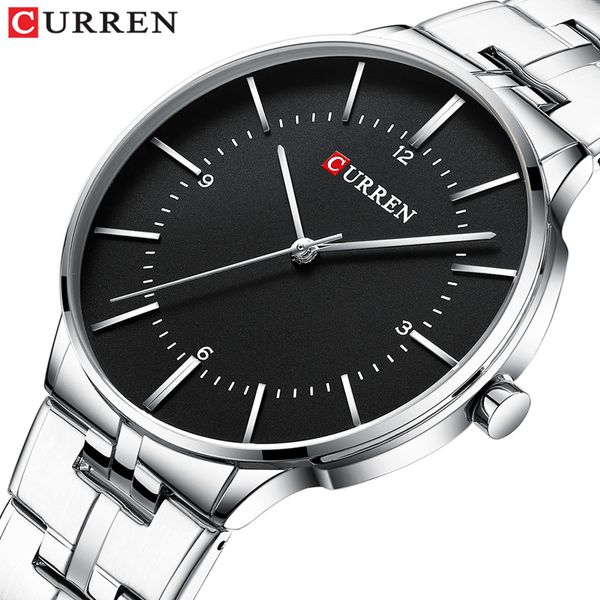mens classic quartz analog watch curren luxury fashion business wristwatch stainless male sport watches clock relogio masculino, Slivery;brown
mens classic quartz analog watch curren luxury fashion business wristwatch stainless male sport watches clock relogio masculino, Slivery;brown