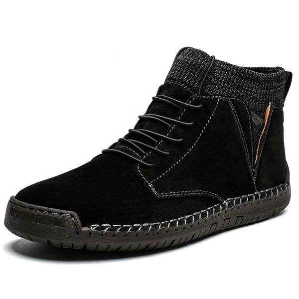 d430 winter warm men snow boots cow suede man ankle boots fur men shoes plush autumn basic drive big size 48, Black
d430 winter warm men snow boots cow suede man ankle boots fur men shoes plush autumn basic drive big size 48, Black
