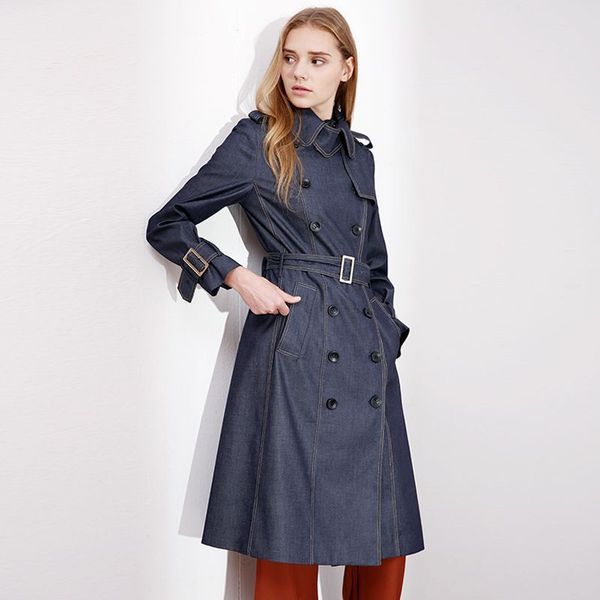 fashion temperament british denim windbreaker female long 2019 autumn new arrival lapel adjustable waist trench female 3f19693, Tan;black
fashion temperament british denim windbreaker female long 2019 autumn new arrival lapel adjustable waist trench female 3f19693, Tan;black