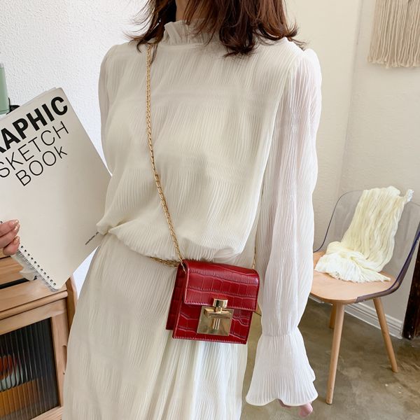 2020 new women's shoulder bag mini bag korean style western chain handbag fashion messenger 
2020 new women's shoulder bag mini bag korean style western chain handbag fashion messenger