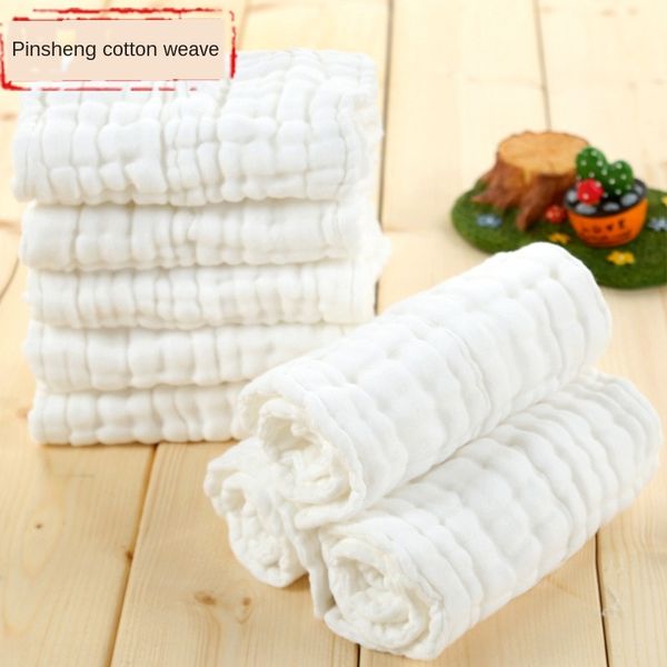 10-layer gauze thickened washable pure cotton combed pleated baby diaper 18*45 white diaper pad
10-layer gauze thickened washable pure cotton combed pleated baby diaper 18*45 white diaper pad