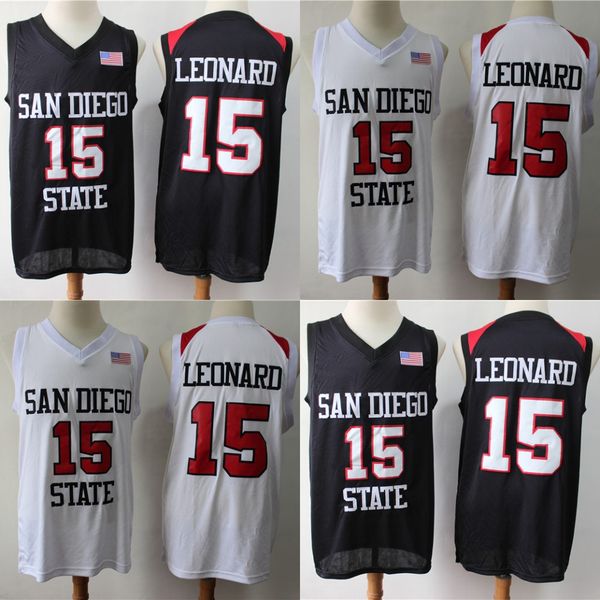 San Diego State Aztecs #15 Kawhi Leonard Jersey #2 College Basketball Jerseys Black White University Shirts Kawhi Leonard Basketball Jerseys
San Diego State Aztecs #15 Kawhi Leonard Jersey #2 College Basketball Jerseys Black White University Shirts Kawhi Leonard Basketball Jerseys