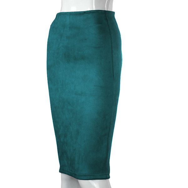 pencil skirt women skirts empire skirts spring faux suede pencil high waist bodycon split thick stretchy knee length plus size, Black
pencil skirt women skirts empire skirts spring faux suede pencil high waist bodycon split thick stretchy knee length plus size, Black