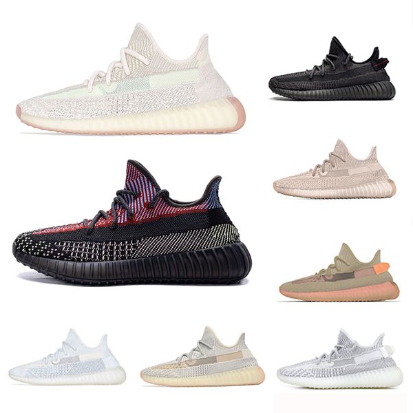 3M Reflective Kanye West Yecheil V2 Mens Running shoes Synth Antlia Citrin Cloud White Black Clay women men outdoor sports sneakers 36-46
3M Reflective Kanye West Yecheil V2 Mens Running shoes Synth Antlia Citrin Cloud White Black Clay women men outdoor sports sneakers 36-46