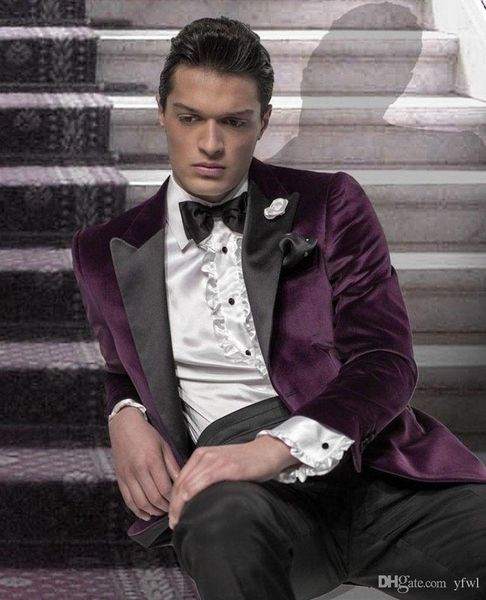 classic velveteen tuxedos groom wedding men suits mens wedding suits tuxedo costumes de smoking pour hommes men(jacket+pants+tie) 258, Black;gray
classic velveteen tuxedos groom wedding men suits mens wedding suits tuxedo costumes de smoking pour hommes men(jacket+pants+tie) 258, Black;gray