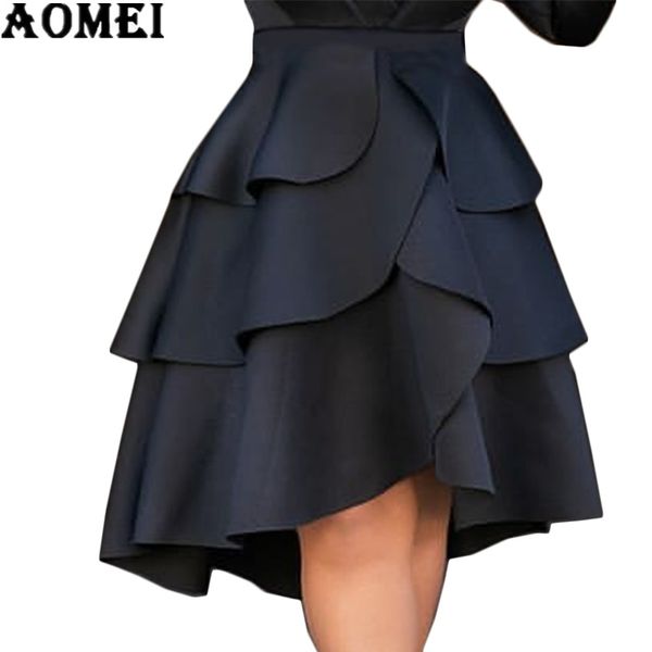 women skirt high waist layers ruffles a line ball gown skirts party evening female lolita jupes solid falads elegant femme 2020, Black
women skirt high waist layers ruffles a line ball gown skirts party evening female lolita jupes solid falads elegant femme 2020, Black