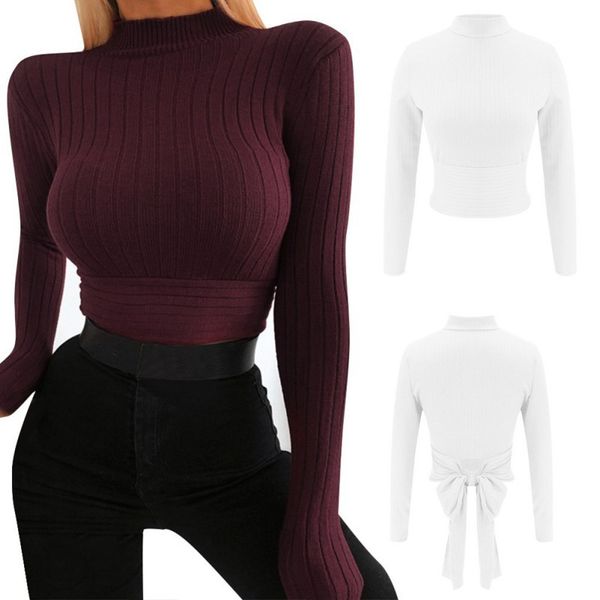 winter slim long-sleeved lace up bottom sweater women sweater female autumn high collar short tie knot solid color, White;black
winter slim long-sleeved lace up bottom sweater women sweater female autumn high collar short tie knot solid color, White;black
