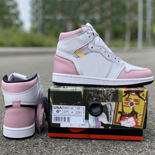 Pink Double Patch Women Basketball Shoes 1s Top Leather Unique Designer White Fashion Leading Athletic Casual Sports Sneakers
Pink Double Patch Women Basketball Shoes 1s Top Leather Unique Designer White Fashion Leading Athletic Casual Sports Sneakers