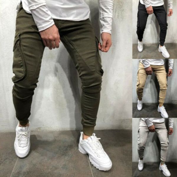 2019 new men's slim fit urban straight leg trousers casual pencil jogger cargo pants solid packets long pants m-2xl, Black
2019 new men's slim fit urban straight leg trousers casual pencil jogger cargo pants solid packets long pants m-2xl, Black