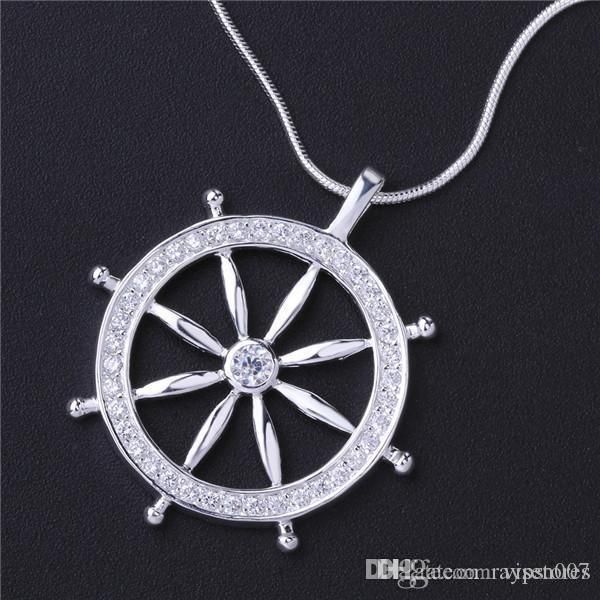 2019 fashion 925 sterling silver pendant necklaces retro ship rudder necklaces pendant for women and men
2019 fashion 925 sterling silver pendant necklaces retro ship rudder necklaces pendant for women and men