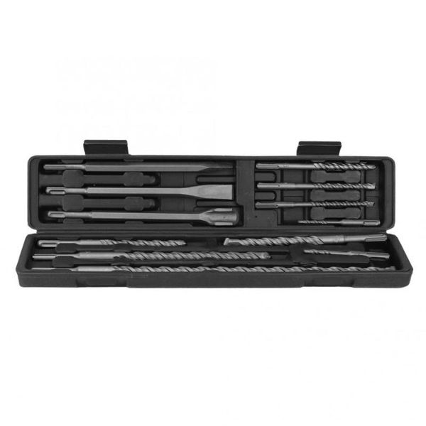 12pcs electric rotary hammer concrete drill bit set chrome steel straight shank drilling tool step drill drilling tool
12pcs electric rotary hammer concrete drill bit set chrome steel straight shank drilling tool step drill drilling tool