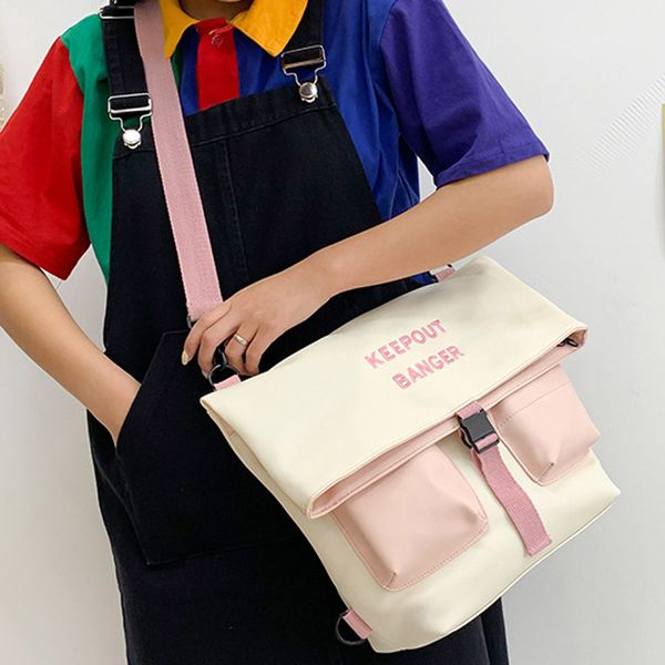 2019 instyle female bags large-capacity backpack multi-function student bag fashion messenger bag stylish-bags damenmode tasche
2019 instyle female bags large-capacity backpack multi-function student bag fashion messenger bag stylish-bags damenmode tasche