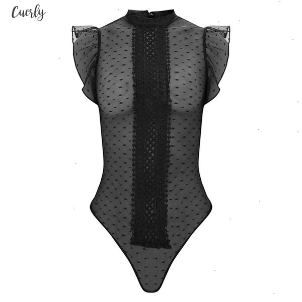 down summer overalls lace bodysuit women ruffle sleeve black bodysuit polka dot mesh bodysuit club jumpsuit blusas, Black;white
down summer overalls lace bodysuit women ruffle sleeve black bodysuit polka dot mesh bodysuit club jumpsuit blusas, Black;white