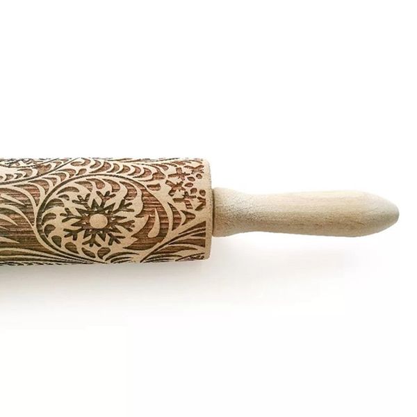 pattern printing rolling pin engraving embossed biscuit dough stick kneading tool cake dough engraved roller other bakeware
pattern printing rolling pin engraving embossed biscuit dough stick kneading tool cake dough engraved roller other bakeware