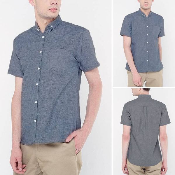 summer shirt men solid color lapel 2020 streetwear short sleeve button brand social casual business shirts camisa incerun s-5xl, White;black
summer shirt men solid color lapel 2020 streetwear short sleeve button brand social casual business shirts camisa incerun s-5xl, White;black