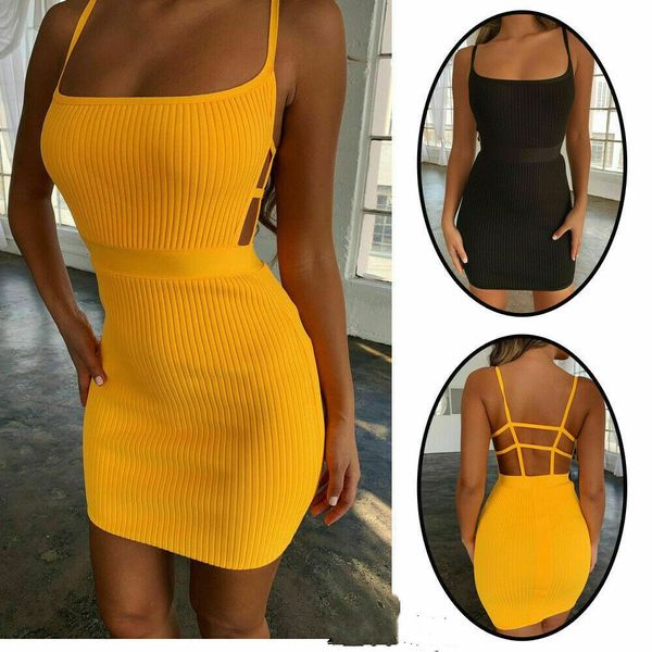 new style women dresses sleeveless fashion women bandage bodycon solid party sheath short mini backless dress fashion 2019, Black;gray
new style women dresses sleeveless fashion women bandage bodycon solid party sheath short mini backless dress fashion 2019, Black;gray