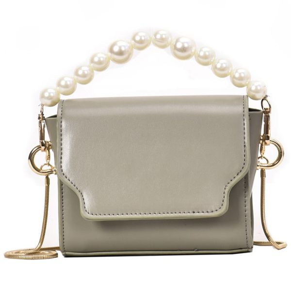 women's shoulder messenger bag wild small square bag flip chic chain female pearl tote
women's shoulder messenger bag wild small square bag flip chic chain female pearl tote