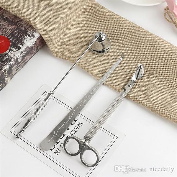 3pcs candles accessory gift pack,3 in 1 candle accessories set with candle bell snuffers, wick trimmer and candles wick dipper
3pcs candles accessory gift pack,3 in 1 candle accessories set with candle bell snuffers, wick trimmer and candles wick dipper