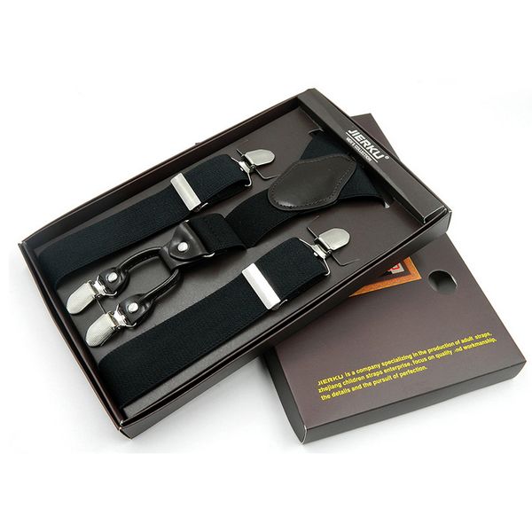 new man's suspenders real leather 6 button brace strap fashion suspensorio adjustable ligas tirantes 3.5*120cm men suspensorio, Black;white
new man's suspenders real leather 6 button brace strap fashion suspensorio adjustable ligas tirantes 3.5*120cm men suspensorio, Black;white