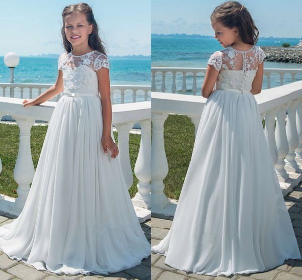 girls long chiffon flower girl dresses bridesmaid party prom pageant dresses a-line lace girls pageant gowns white first communion dress, White;red
girls long chiffon flower girl dresses bridesmaid party prom pageant dresses a-line lace girls pageant gowns white first communion dress, White;red