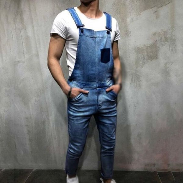 men jumpsuits clothes summer autumn oversize denim long overalls loose casual holes pants jeans male slim pencil fashion rompers, Blue
men jumpsuits clothes summer autumn oversize denim long overalls loose casual holes pants jeans male slim pencil fashion rompers, Blue