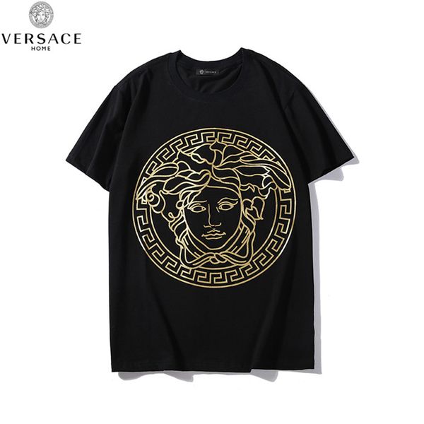 men's and women's t-shirt short-sleeved summer short-sleeved t-shirt embroidered round neck casual shirt 18, White
men's and women's t-shirt short-sleeved summer short-sleeved t-shirt embroidered round neck casual shirt 18, White